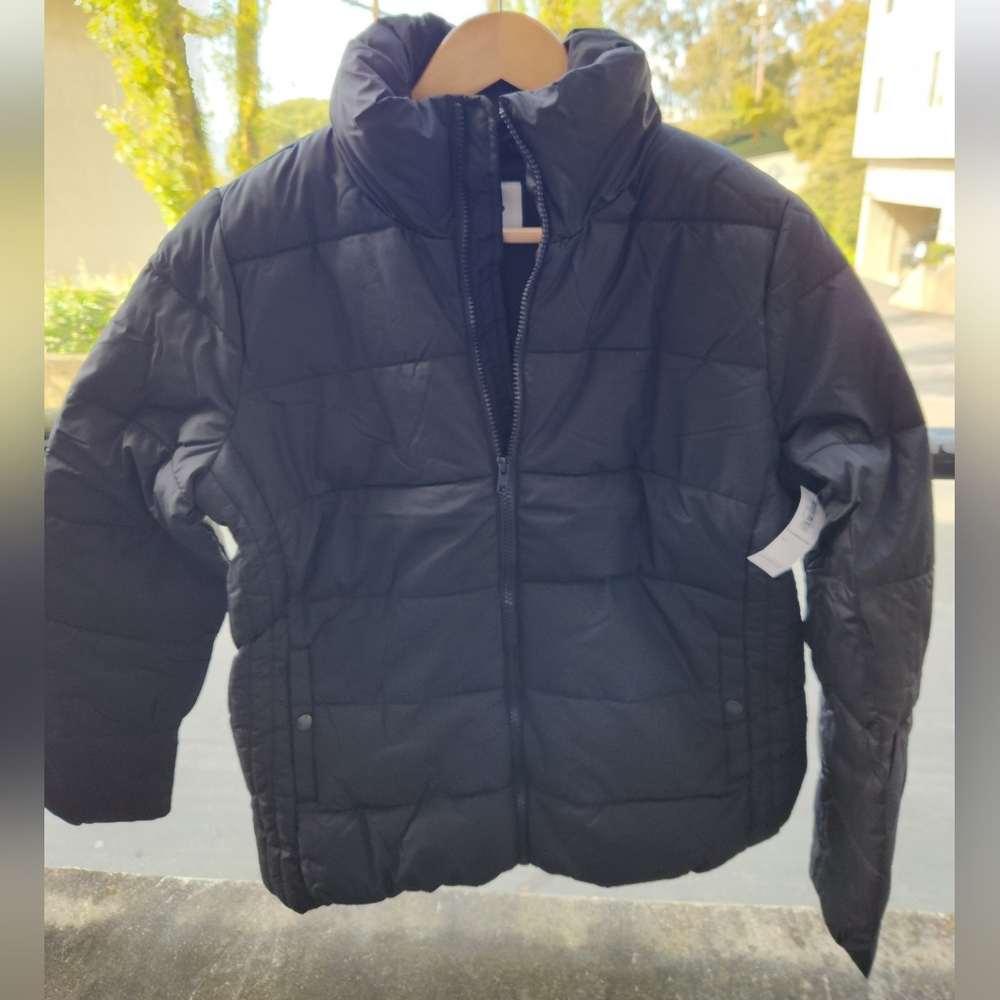NEW Old Navy black puffer jacket